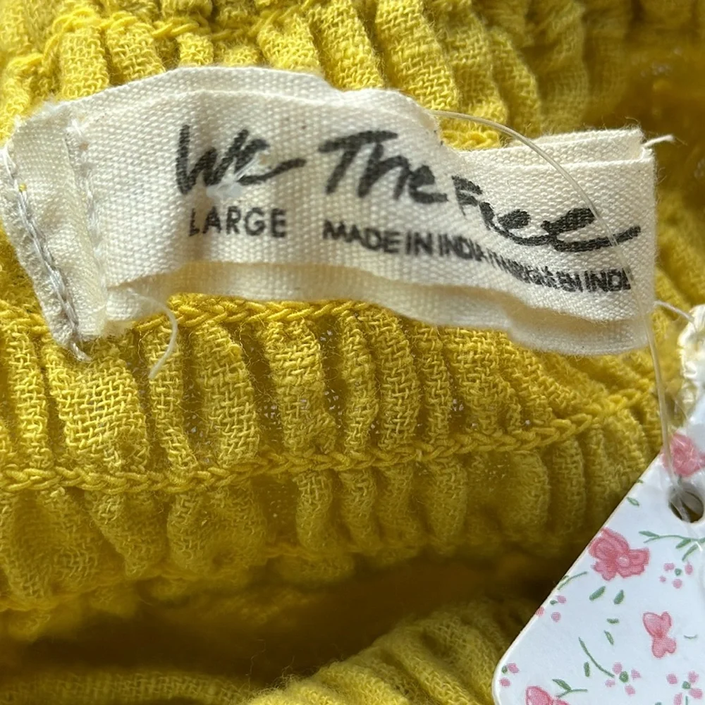 FREE PEOPLE Citrus Top Lg NWT - Picture 3 of 6